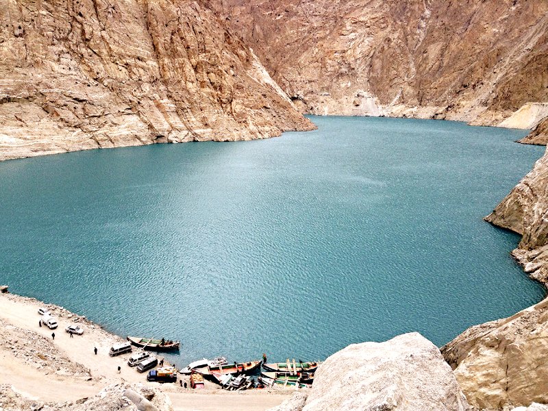 Attabad Lake in Hunza